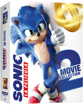 Pack Sonic + Sonic 2: La Película - Edición Metálica Ultra HD Blu-ray 2