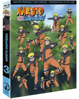 Naruto Shippuden - Box 3 (Edición Coleccionista) Blu-ray