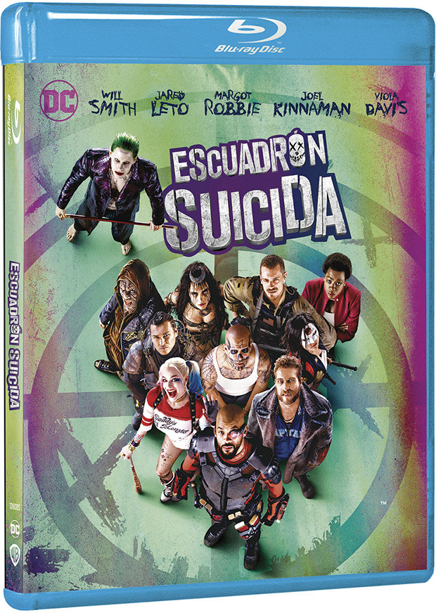 carátula Escuadrón Suicida Blu-ray 1