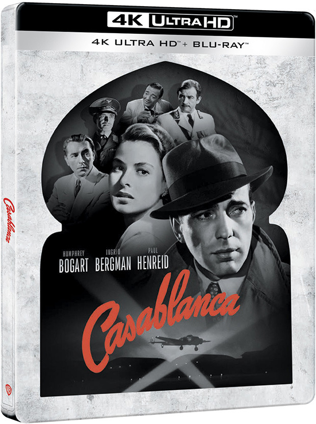 carátula Casablanca - Edición Metálica Ultra HD Blu-ray 1