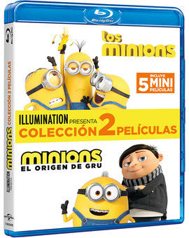 Pack Minions + Minions: El Origen de Gru Blu-ray