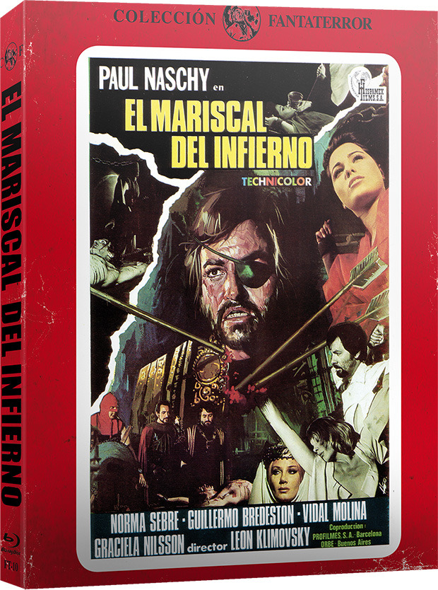 carátula El Mariscal del Infierno Blu-ray 1