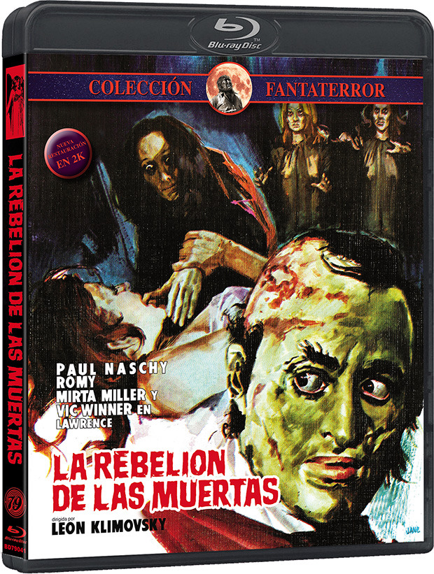 carátula La Rebelión de las Muertas - Edición Limitada Blu-ray 1