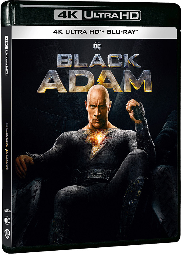 carátula Black Adam Ultra HD Blu-ray 1