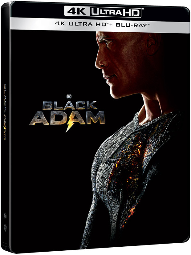 carátula Black Adam - Edición Metálica Ultra HD Blu-ray 1