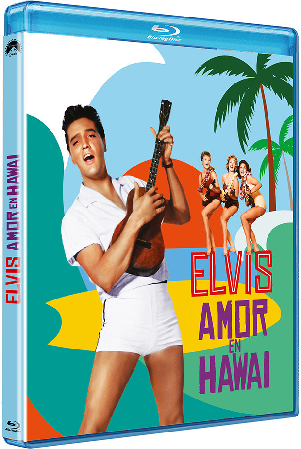 carátula Amor en Hawái Blu-ray 1