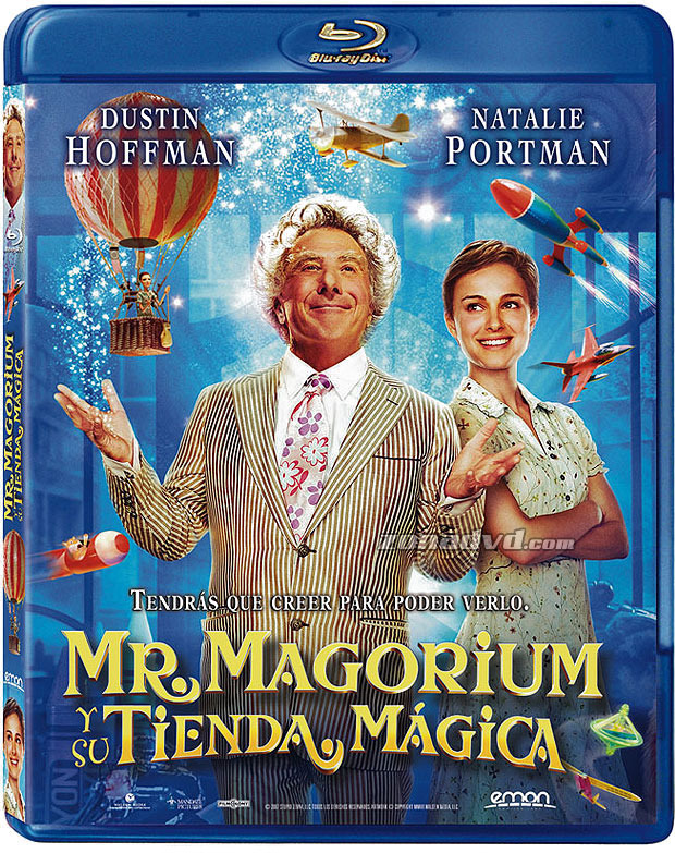 carátula Mr. Magorium y su Tienda Mágica Blu-ray 1