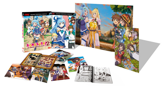 KonoSuba: Un Mundo Maravilloso - Segunda Temporada (Otaku Edition Coleccionista) Blu-ray