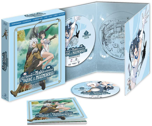¿Qué tiene de Malo intentar Ligar en una Mazmorra? Danmachi - Primera Temporada Blu-ray