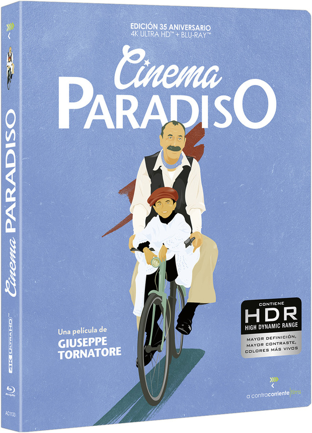 carátula Cinema Paradiso Ultra HD Blu-ray Ultra HD Blu-ray 1
