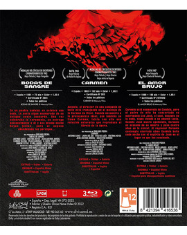 Carlos Saura - Trilogía Flamenca Blu-ray 4