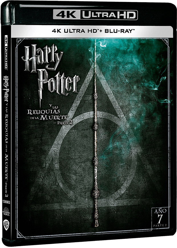 carátula Harry Potter y las Reliquias de la Muerte: Parte II Ultra HD Blu-ray 1