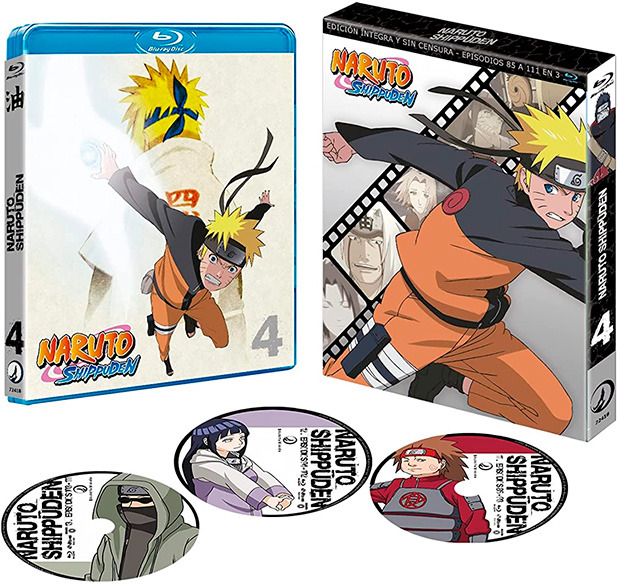 Naruto Shippuden - Box 4 (Edición Coleccionista) Blu-ray