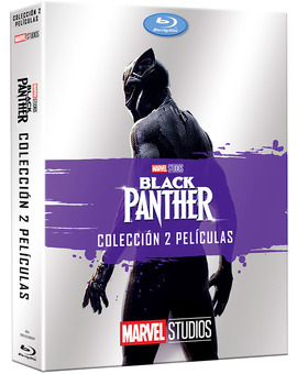 Pack Black Panther + Black Panther: Wakanda Forever Blu-ray
