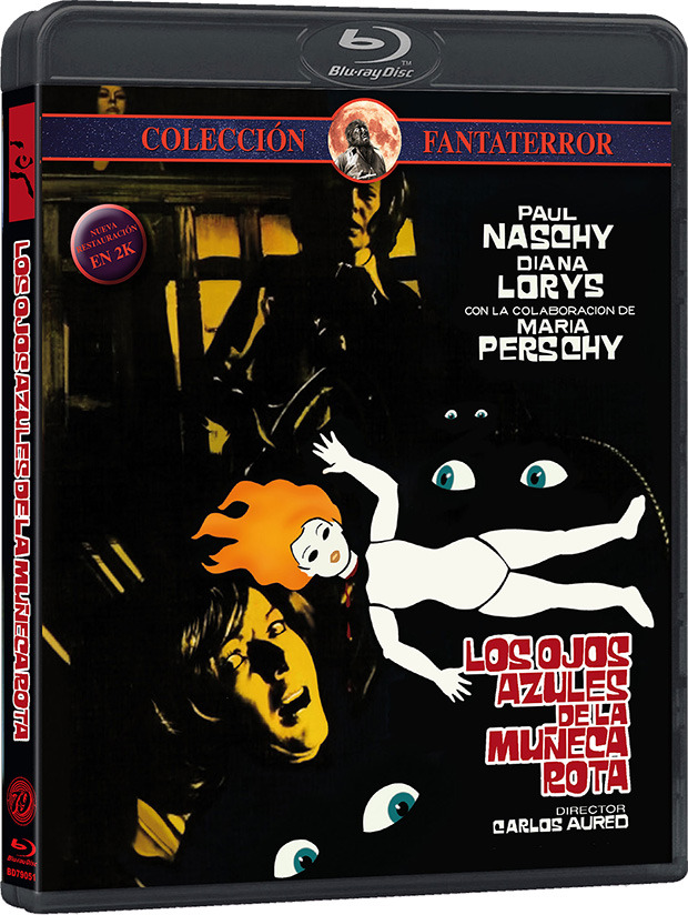 carátula Los Ojos Azules de la Muñeca Rota - Edición Limitada Blu-ray 1