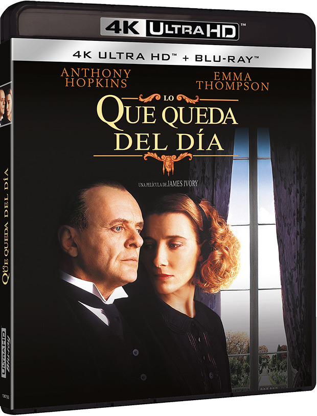 carátula Lo Que queda del Día Ultra HD Blu-ray 1