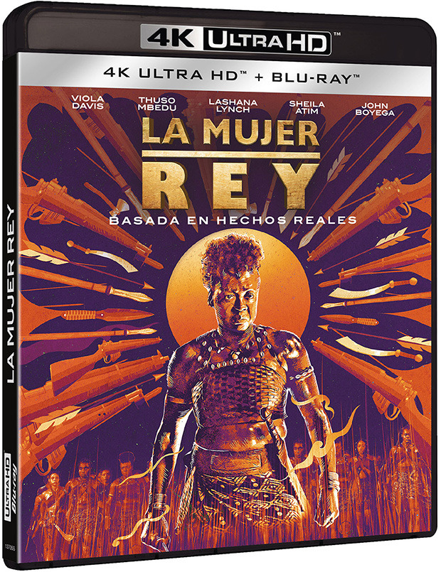 carátula La Mujer Rey Ultra HD Blu-ray 1