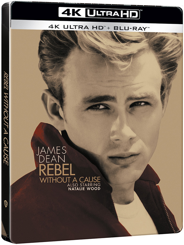 carátula Rebelde sin Causa - Edición Metálica Ultra HD Blu-ray 1