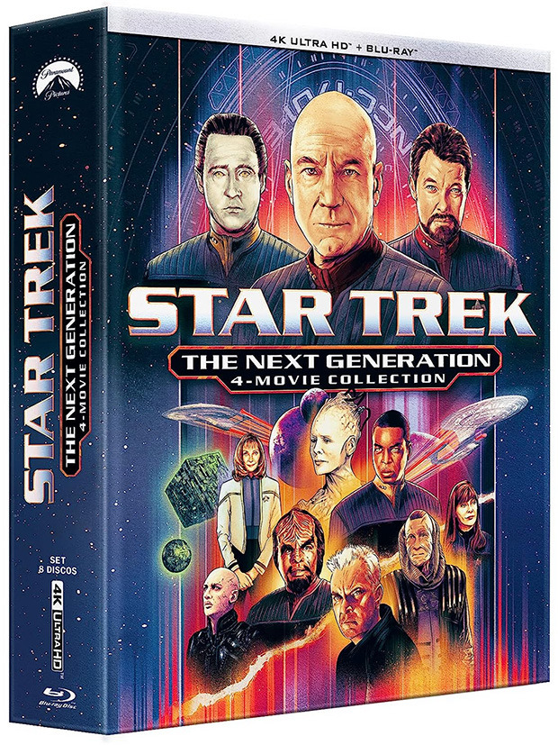 Star Trek: The Next Generation 4 Movie Collection Ultra HD Blu-ray