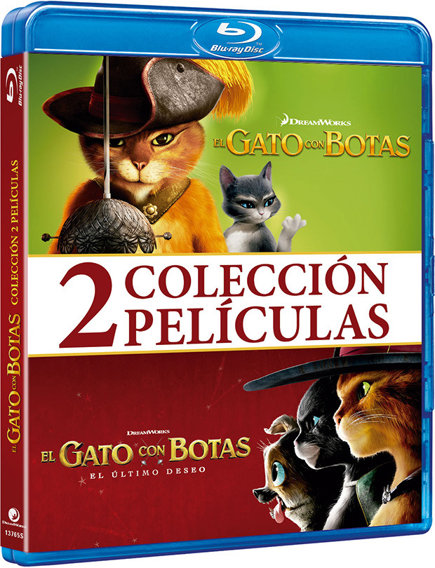 carátula Pack El Gato con Botas + El Gato con Botas: El Último Deseo Blu-ray 1