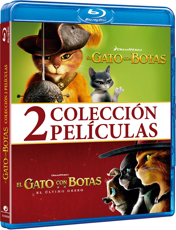 Pack El Gato con Botas + El Gato con Botas: El Último Deseo Blu-ray