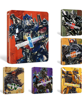 Transformers - Colección 5 Películas Blu-ray Ultra HD Blu-ray 3