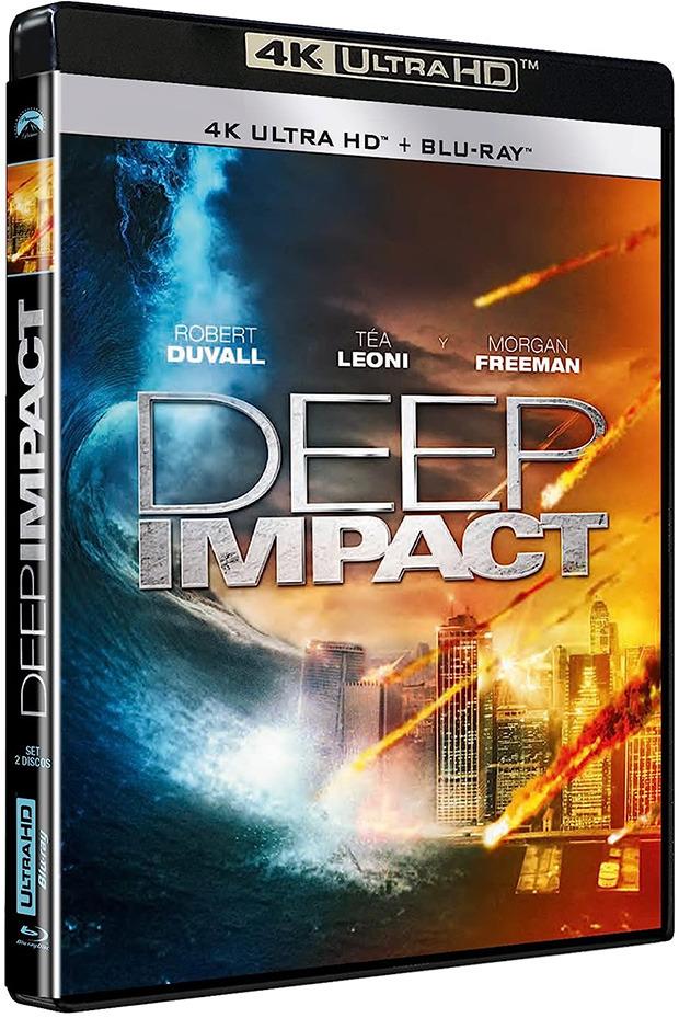 carátula Deep Impact Ultra HD Blu-ray 1