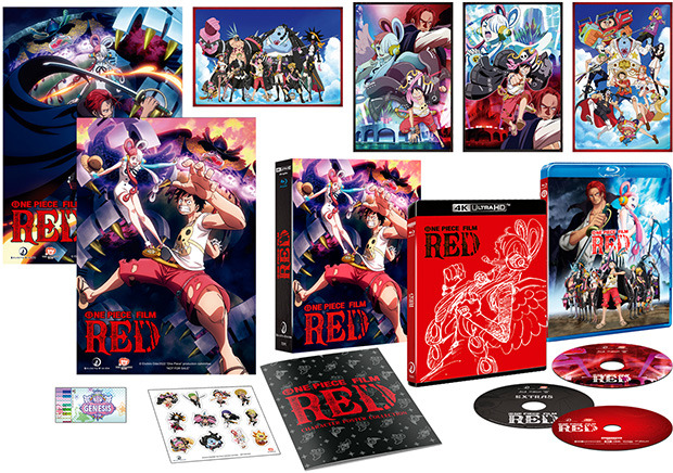 carátula One Piece Film Red - Edición Coleccionista Ultra HD Blu-ray 1