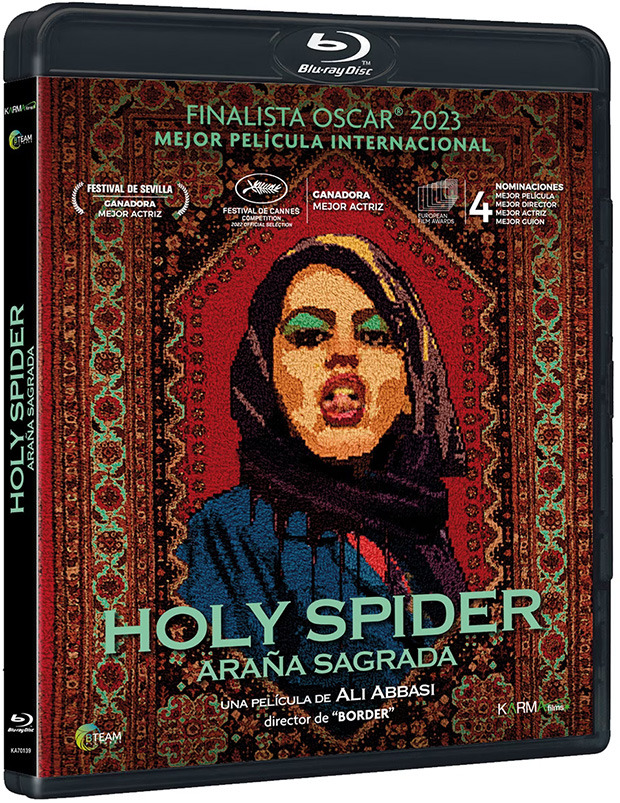 carátula Holy Spider (Araña Sagrada) Blu-ray 1