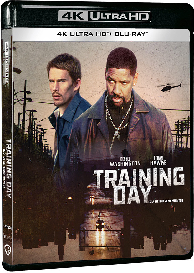 carátula Training Day - Edición Metálica Ultra HD Blu-ray 1