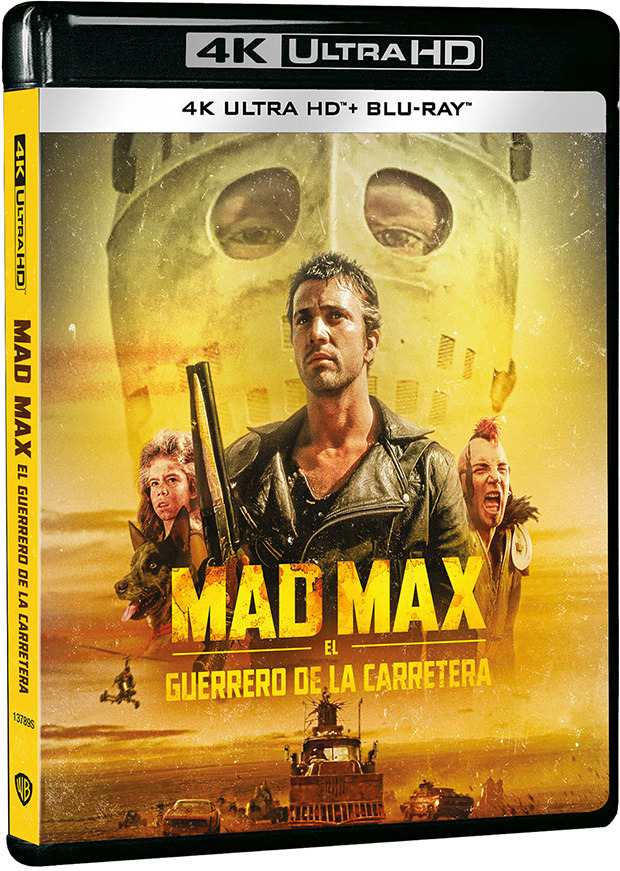 carátula Mad Max 2, El Guerrero de la Carretera - Edición Metálica Ultra HD Blu-ray 1