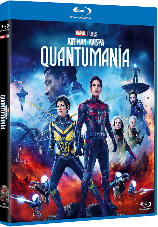 carátula Ant-Man y la Avispa: Quantumanía Blu-ray 1