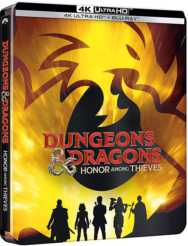 carátula Dungeons & Dragons: Honor entre Ladrones - Edición Metálica Ultra HD Blu-ray 1