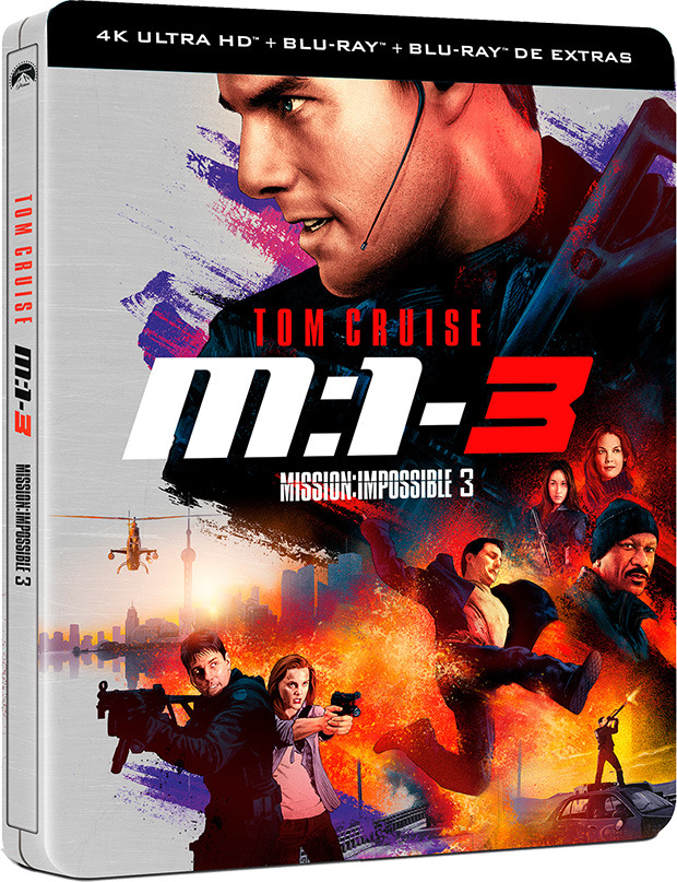 carátula Misión: Imposible 3 - Edición Metálica Ultra HD Blu-ray 1