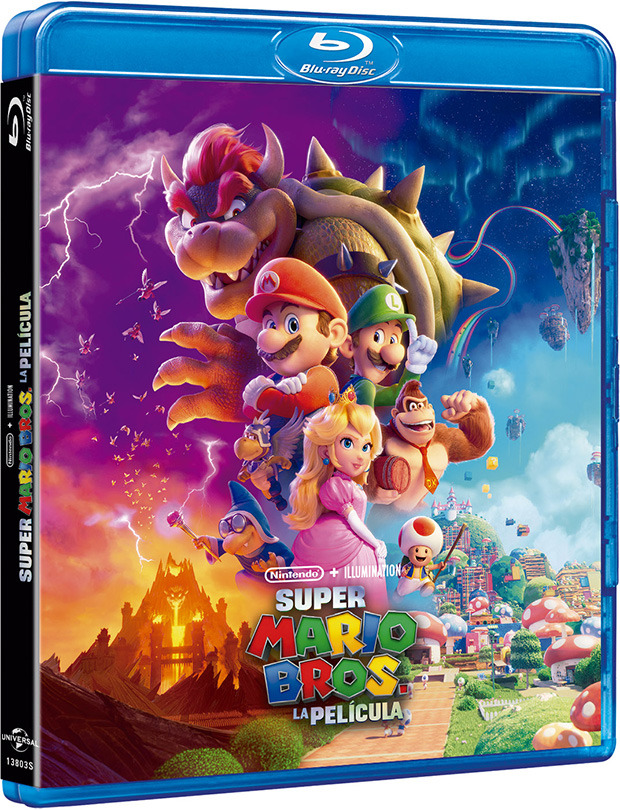 carátula Super Mario Bros: La Película Blu-ray 1