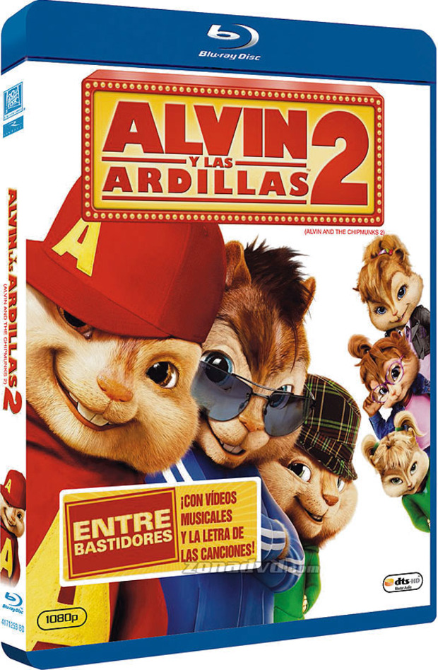 Alvin y las Ardillas 2 Blu-ray