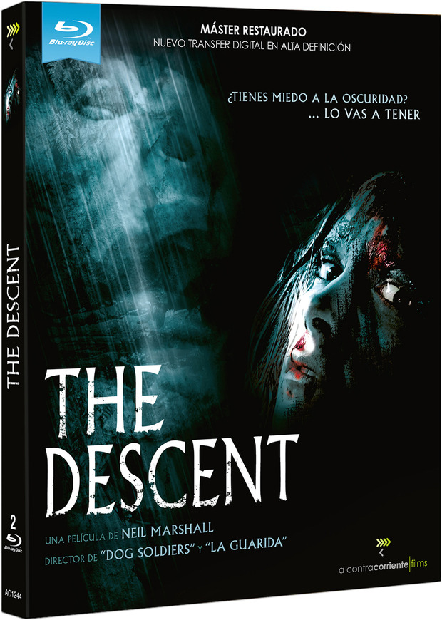 carátula The Descent Blu-ray 1