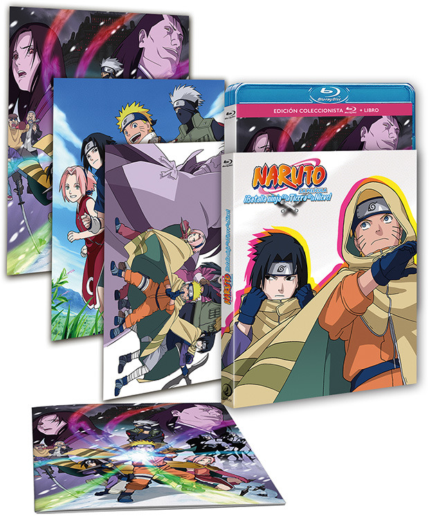carátula Naruto La Película - ¡Batalla Ninja en la Tierra de la Nieve! Blu-ray 1
