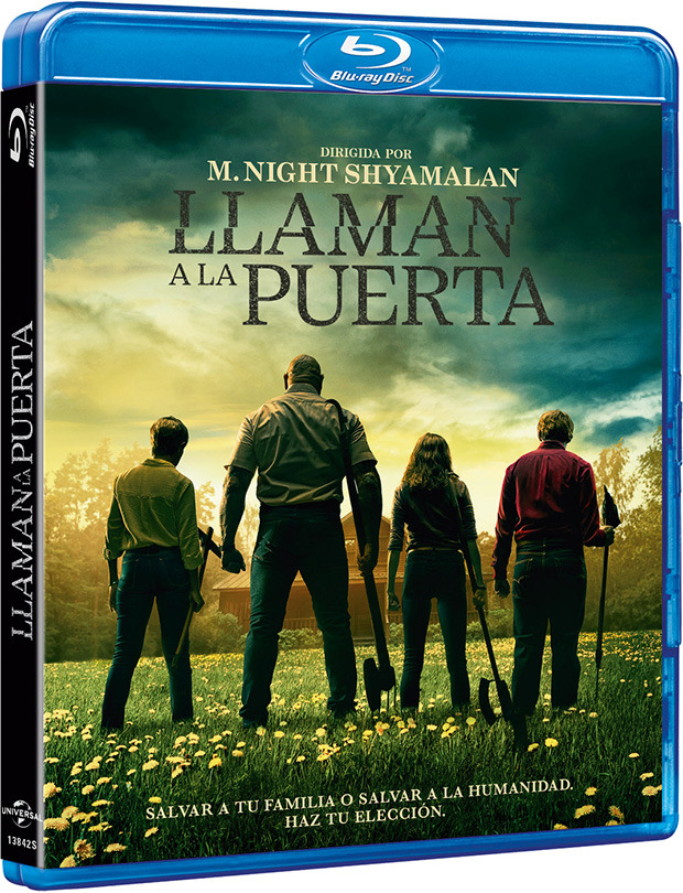 carátula Llaman a la Puerta Blu-ray 1