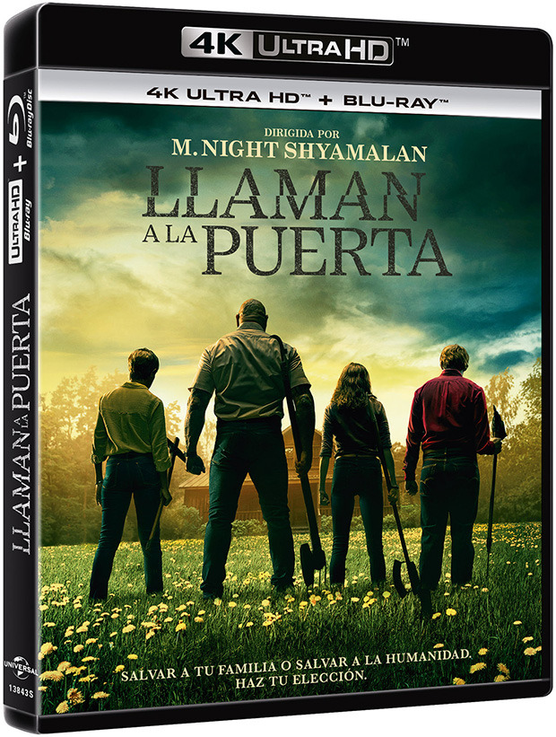 carátula Llaman a la Puerta Ultra HD Blu-ray 1
