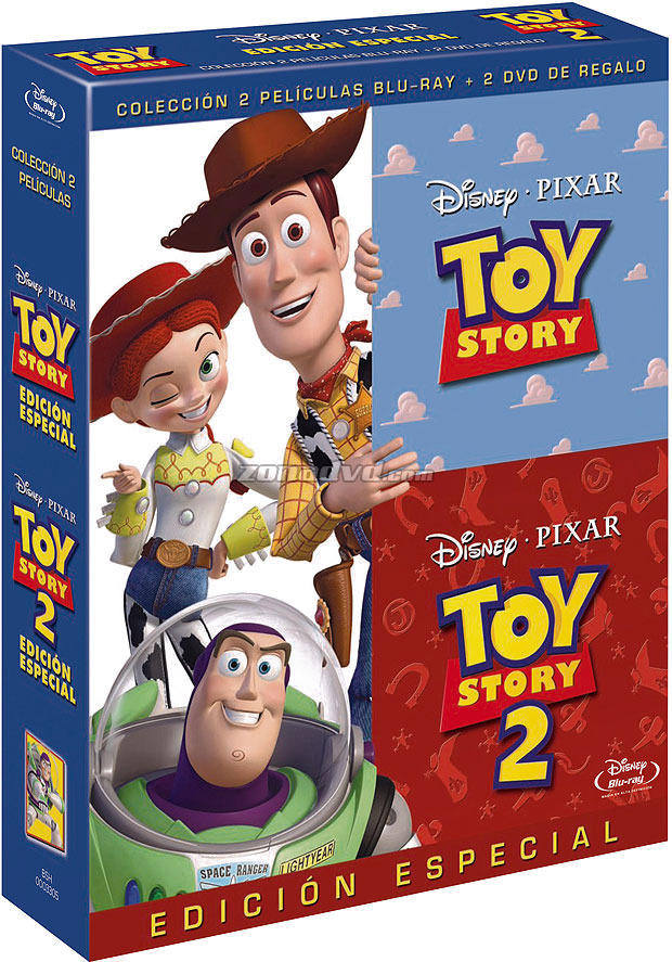 Pack Toy Story + Toy Story 2 Blu-ray