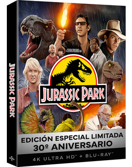 Jurassic Park (Parque Jurásico) - Edición Metálica 30º Aniversario Ultra HD Blu-ray 2