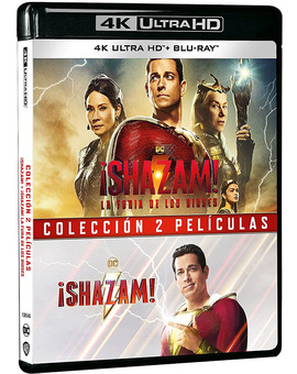 Pack ¡Shazam! + ¡Shazam! La Furia de los Dioses Ultra HD Blu-ray