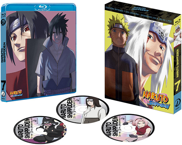carátula Naruto Shippuden - Box 6 (Edición Coleccionista) Blu-ray 1