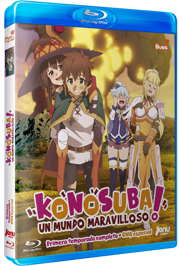 Konosuba” revela los detalles del primer lanzamiento de Blu-ray en