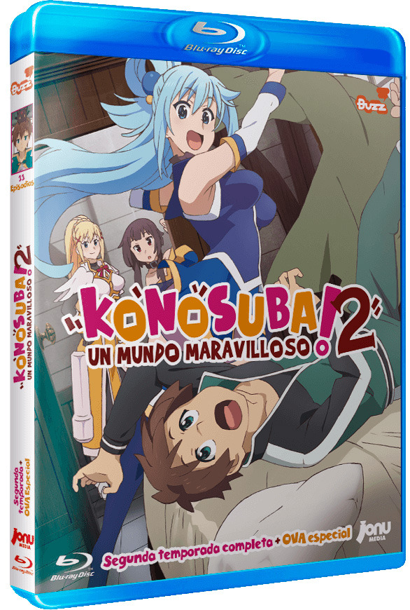 KonoSuba: Un Mundo Maravilloso - Segunda Temporada Blu-ray