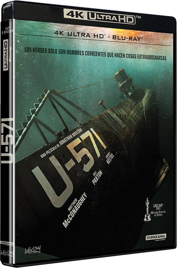 carátula U-571 Ultra HD Blu-ray 1
