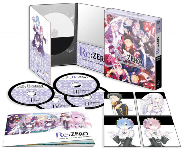 Re:ZERO - Primera Temporada (Edición Coleccionista) Blu-ray
