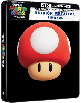 Super Mario Bros: La Película en Steelbook en UHD 4K