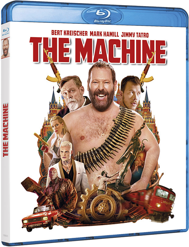 carátula The Machine Blu-ray 1